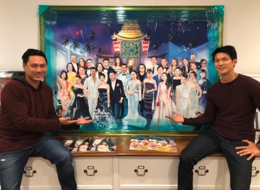 Painting for Crazy Rich Asians has us feeling crazy freakin awesome.
